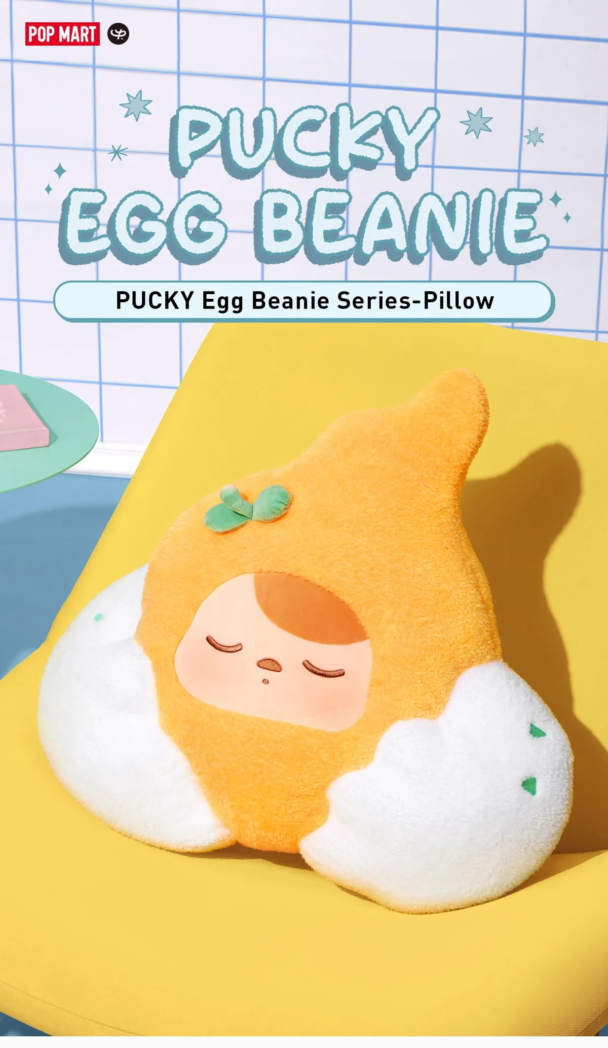 PUCKY Egg Beanie Series-Pillow