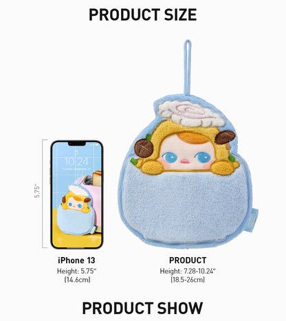 PUCKY Egg Beanie Series-Hand Towel Blind Box- EGG TART (Confirmed Style)