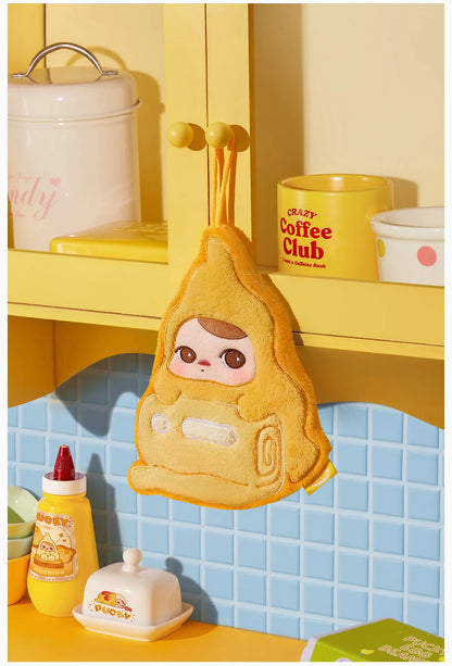 PUCKY Egg Beanie Series-Hand Towel Blind Box- EGG TART (Confirmed Style)