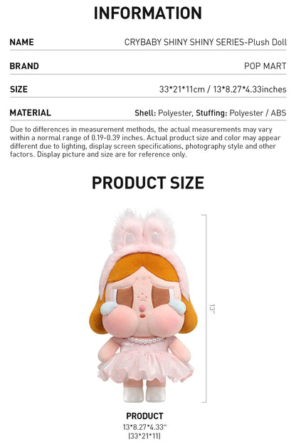 CRYBABY SHINY SHINY SERIES-Plush Doll - Pink