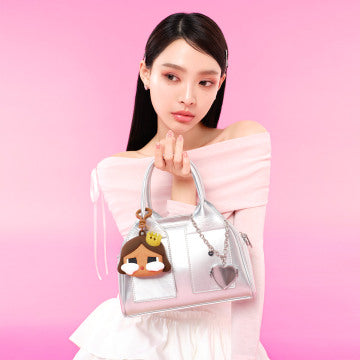 CRYBABY SHINY SHINY Series-Earphone Case - Brown