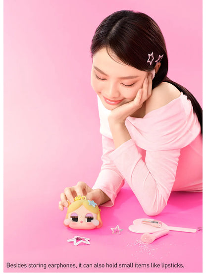 CRYBABY SHINY SHINY Series-Earphone Case - Brown