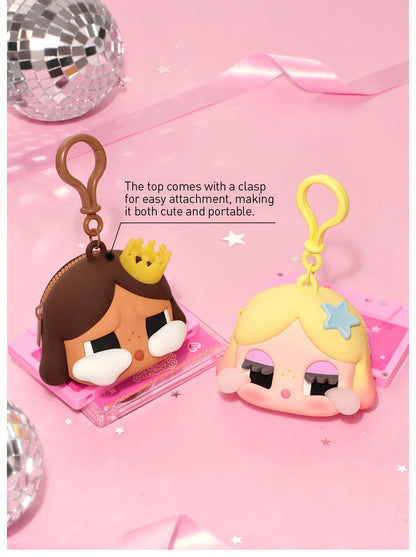 CRYBABY SHINY SHINY Series-Earphone Case - Brown