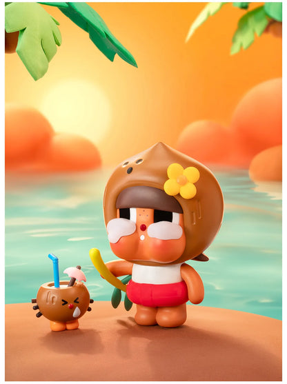 Crybaby Coconut Figure-Brown