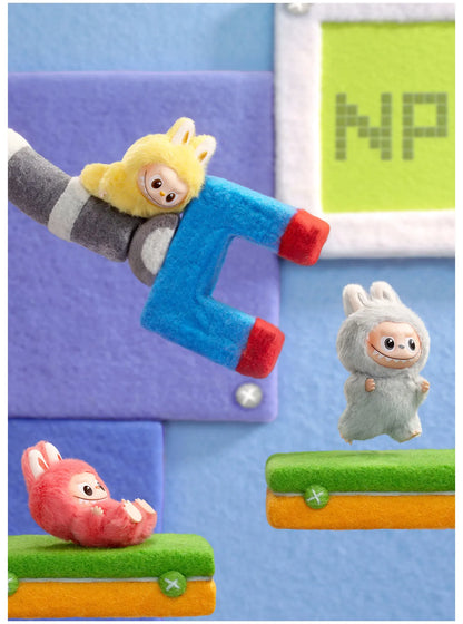 THE MONSTERS Pin for Love Series-Vinyl Plush Pendant Blind Box - Whole Set of 14 (A - M)