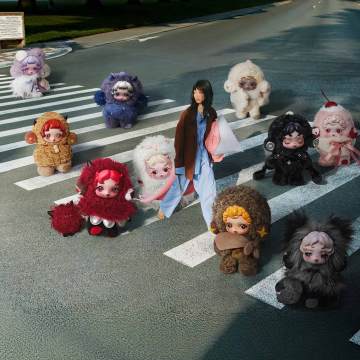 SKULLPANDA You Found Me! Series Plush Doll Pendant - One Single Blind Box