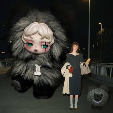 SKULLPANDA You Found Me! Series Plush Doll Pendant - Buddy Doggie