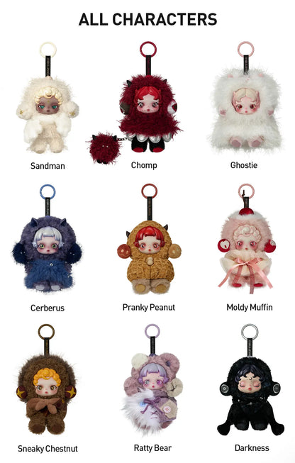SKULLPANDA You Found Me! Series Plush Doll Pendant - Chomp SKULLPANDA You Found Me! Series Plush Doll Pendant - Chomp