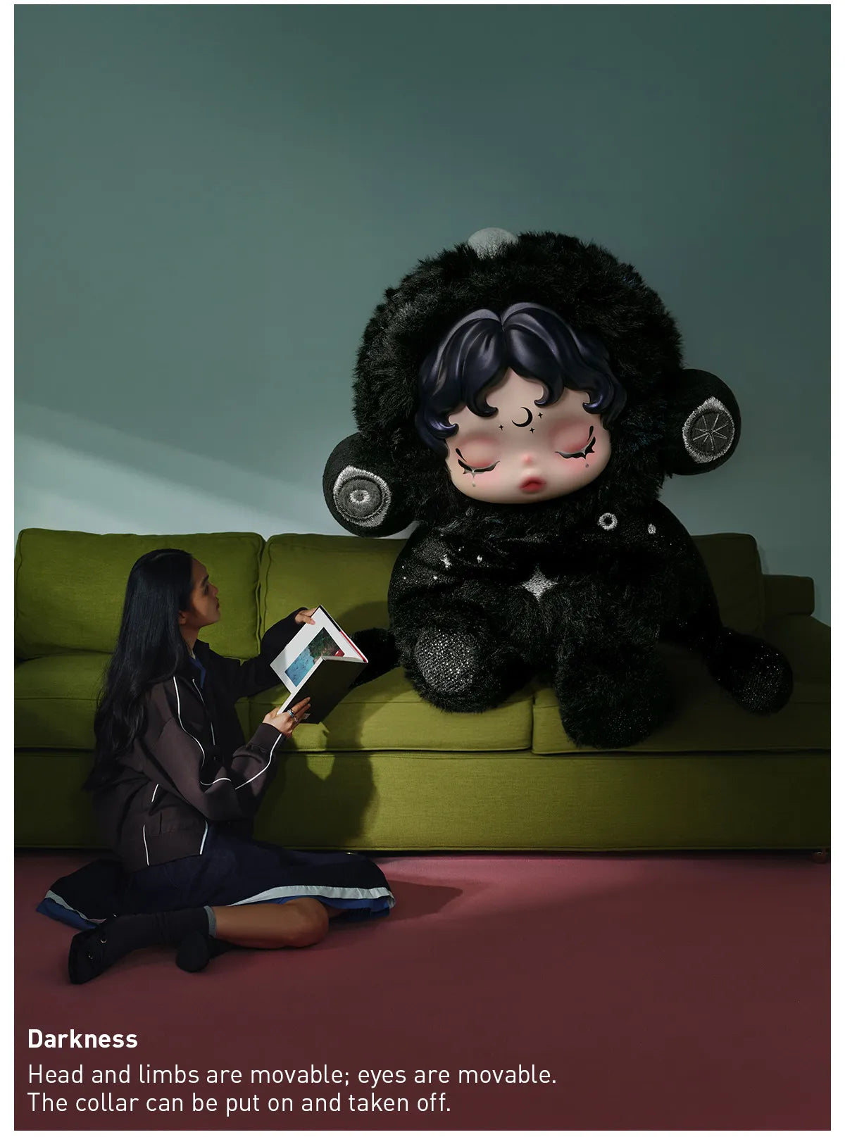 SKULLPANDA You Found Me! Series Plush Doll Pendant - One Single Blind Box