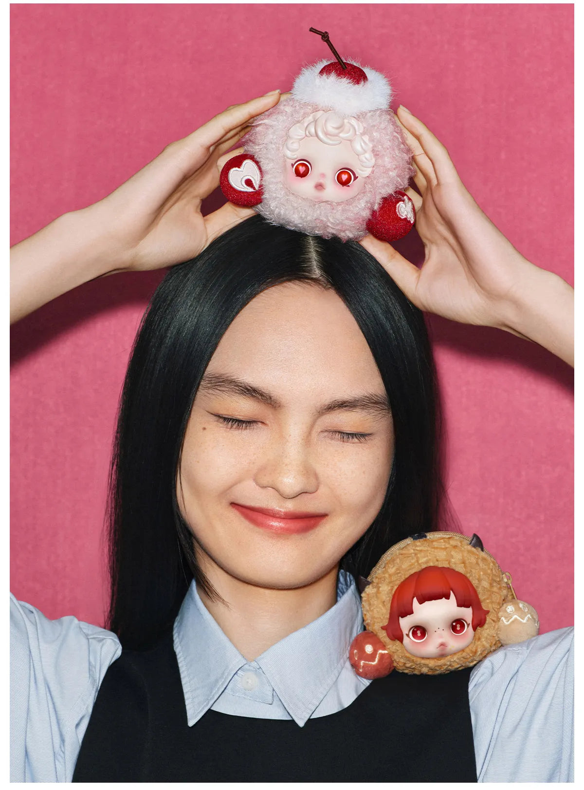 SKULLPANDA You Found Me！Series Earphone Bag - Moldy Muffin