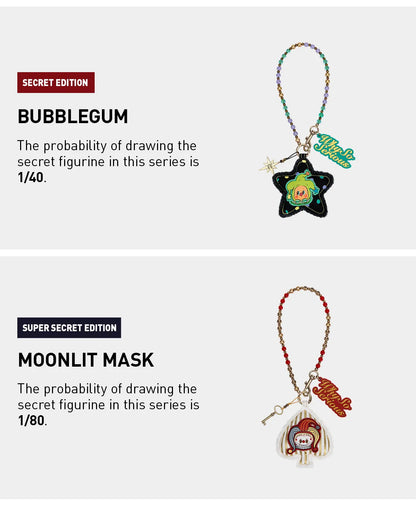 WHY SO SERIOUS SERIES-Pendant Chain Blind Box - BUBBLEGUM [SECRET EDITION] (Confirmed Style)