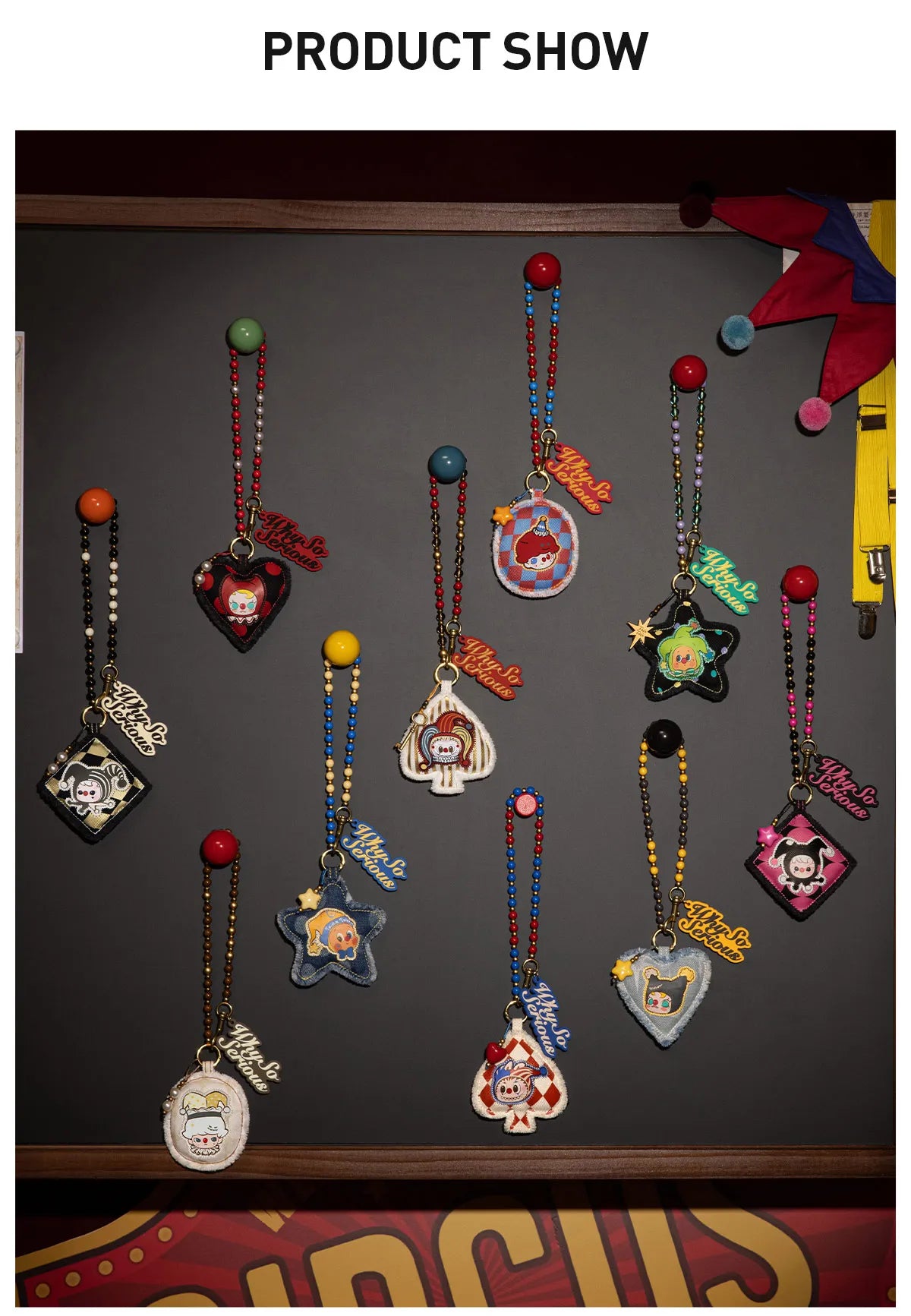 WHY SO SERIOUS SERIES-Pendant Chain Blind Box - BUBBLEGUM [SECRET EDITION] (Confirmed Style)