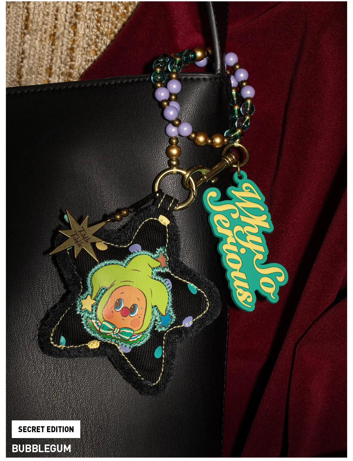 WHY SO SERIOUS SERIES-Pendant Chain Blind Box - BUBBLEGUM [SECRET EDITION] (Confirmed Style)