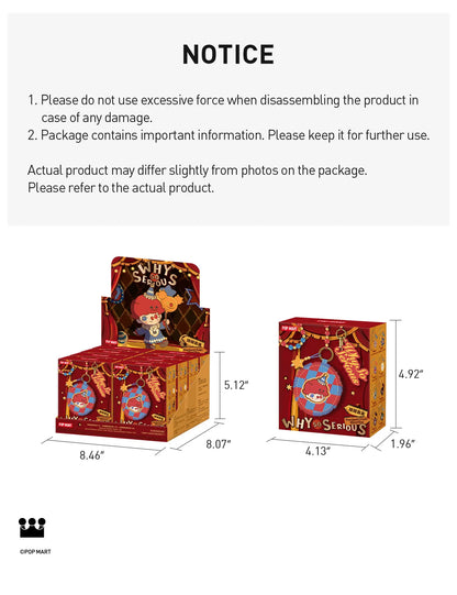 WHY SO SERIOUS SERIES-Pendant Chain Blind Box - BUBBLEGUM [SECRET EDITION] (Confirmed Style)