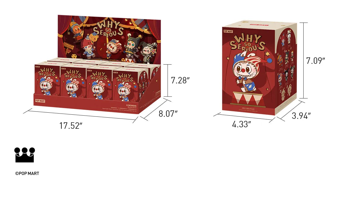 WHY SO SERIOUS Series-Vinyl Plush Pendant Blind Box - Rainbow Jelly Bean (Confirmed Style)