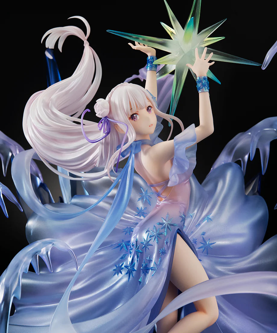 Emilia Figure - Crystal Dress Ver. - Re:Zero − Starting Life in Another World - Shibuya Scramble (Alpha Satellite, eStream)