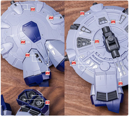 (TAS Studio) Metal Etching Parts for MG Providence Gundam (Non-Adhesive)