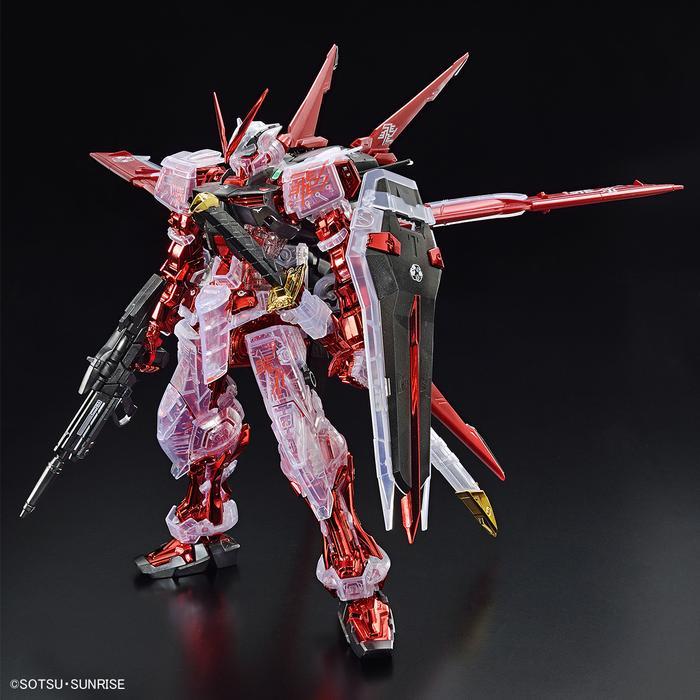MG Gundam Base Limited Gundam Astray Red Frame Flight Unit [Plating Frame/Color Clear] 1/100
