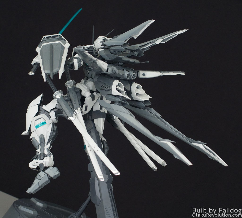 Nilson Work PG 1/60 ZGMF-X12 Gundam Astray Grey Frame Model Kit w/ Katana & Jetpack