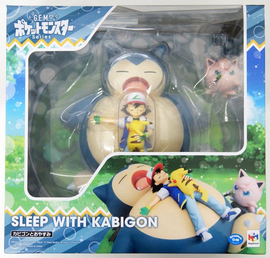 G.e.m. Series Pokemon Good Night With The Snorlax Figure (Open Box)