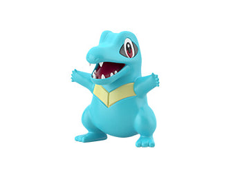 Pokemon Scale World Johto Region Totodile & Umbreon Figure Set