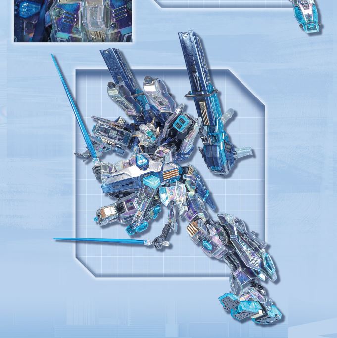 Eddas Entertainment 1/100 scale Asgard Clear Hologram version model kit (Limited Edition)