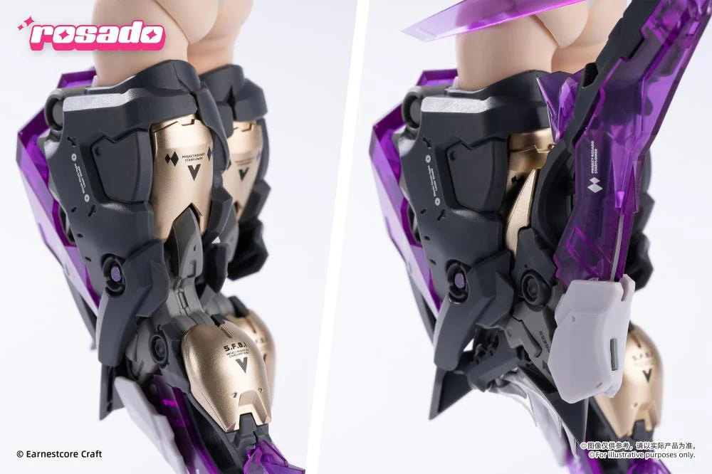 Earnestcore Craft Rosado Project RS-02 Starflower Black Iris 1/10 Scale Action Figure