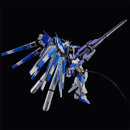 P.Bandai RG 1/144 Hi-Nu Gundam Hyper Mega Bazooka Launcher (Novel ver.) & Funnel Display Set