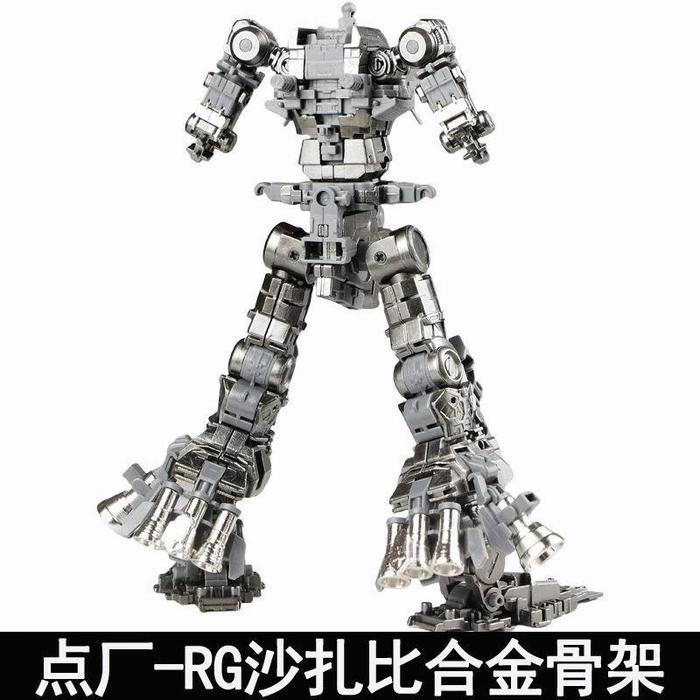 Metal Parts Replacement Kit For MG Sazabi Ver. Ka 2.0