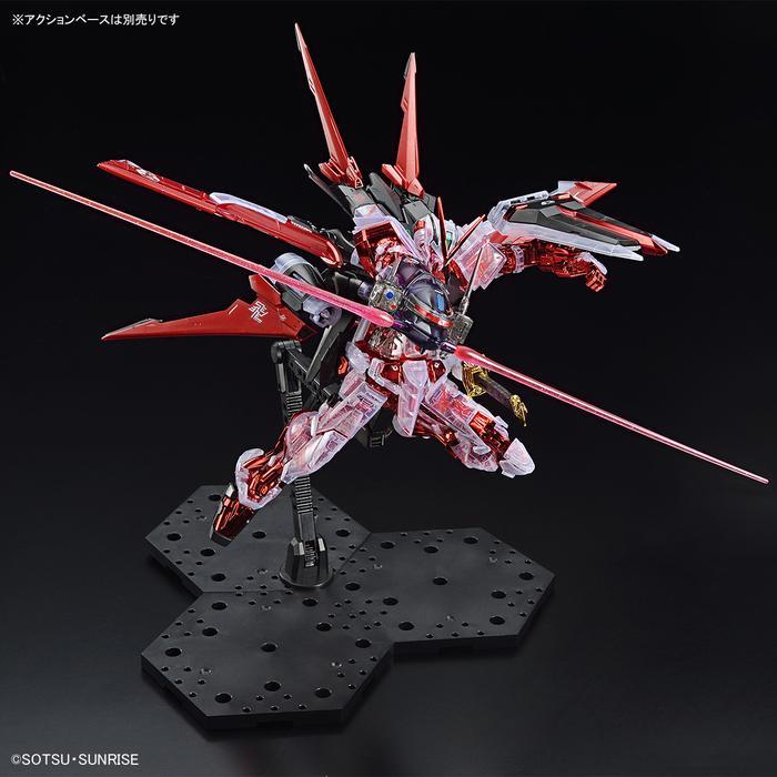 MG Gundam Base Limited Gundam Astray Red Frame Flight Unit [Plating Frame/Color Clear] 1/100