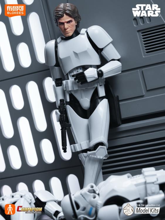 Blokees Star Wars: A New Hope Champion Class 03 Han Solo (Stormtrooper Disguise) Model Kit