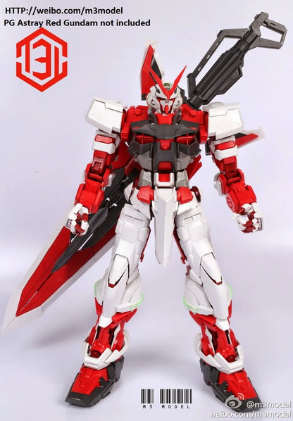 M3 - Great Sword Tactical Arms Backpack - for Bandai or Nillson PG 1/60 Gundam Astray Red Frame