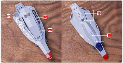 (TAS Studio) Metal Etching Parts for MG Providence Gundam (Non-Adhesive)