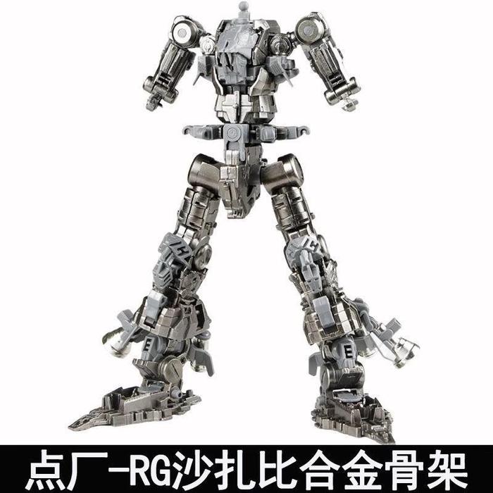 Metal Parts Replacement Kit For MG Sazabi Ver. Ka 2.0