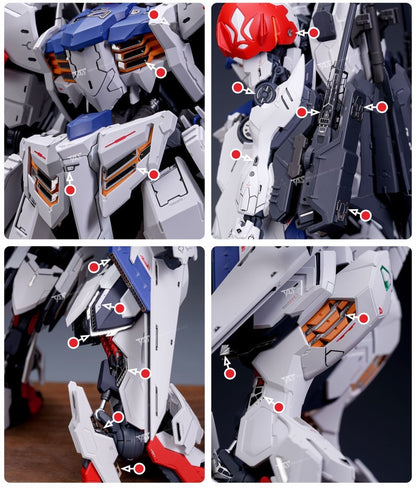 (TAS Studio) Metal Etching Parts for MG Barbatos Lupus (Adhesive)