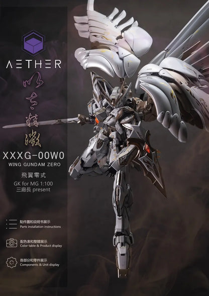 AEther wing zero gundam ver ka conversion kit