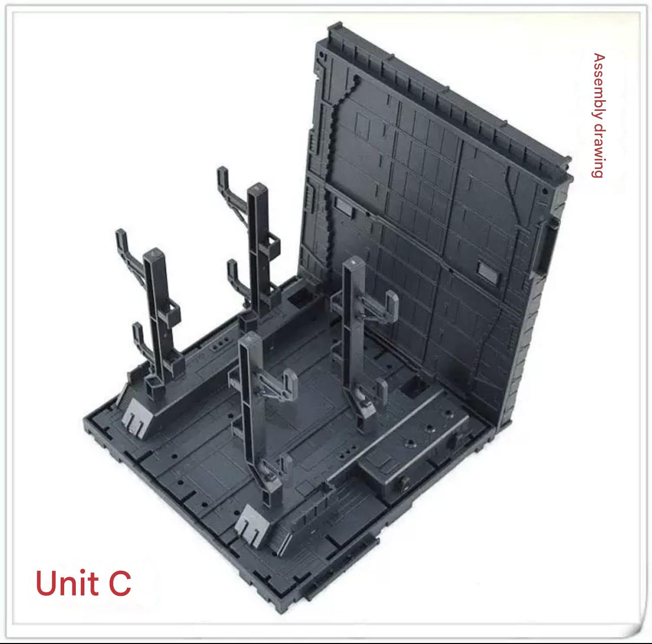 CC Maintenance Vault Unit C for HG/EG/MG 1/144 or 1/100 Model Kits