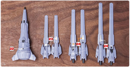 (TAS Studio) Metal Etching Parts for MG Providence Gundam (Non-Adhesive)