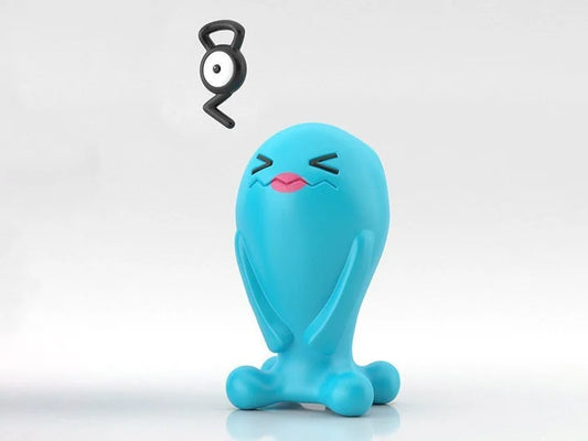 Pokemon Scale World Johto Region Unown (G) & Wobbuffet (Female) Figure Set