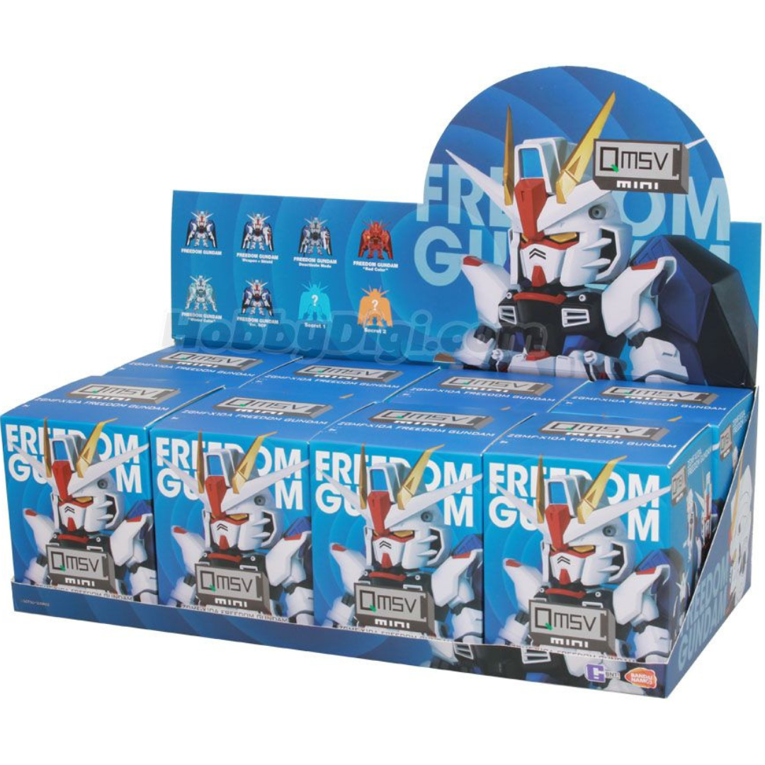 QMSV Mini - ZGMF-X10A Freedom Gundam Series Blind Box - Wholse Set of 8