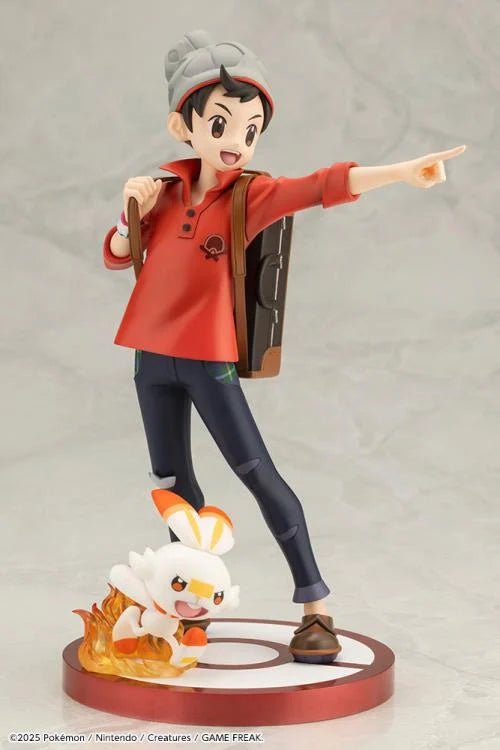 Pokemon ArtFX J Victor with Scorbunny 1/8 Scale Figure