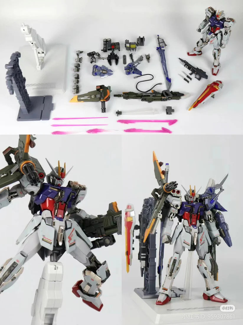 Daban 8829 MB Style 1/100 Prepainted Strike Gundam + Sword and Launcher Strike set