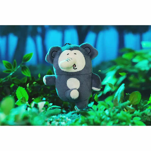 Chiikawa Elephant Plush Keychain