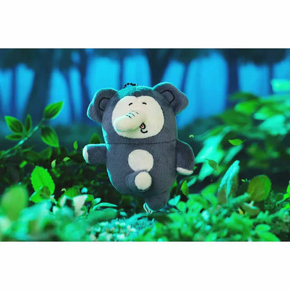 Chiikawa Elephant Plush Keychain