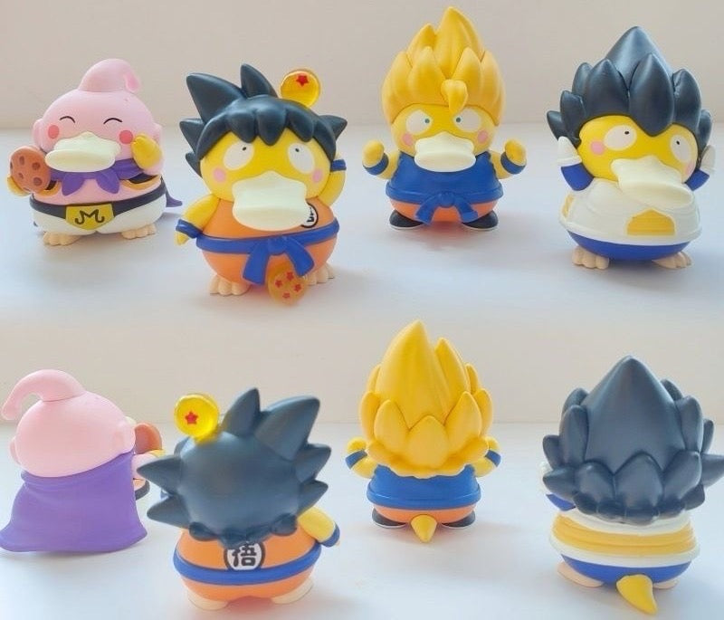 Psyduck X Dragon Ball Blind Box Action Figure (Whole Set of 4)