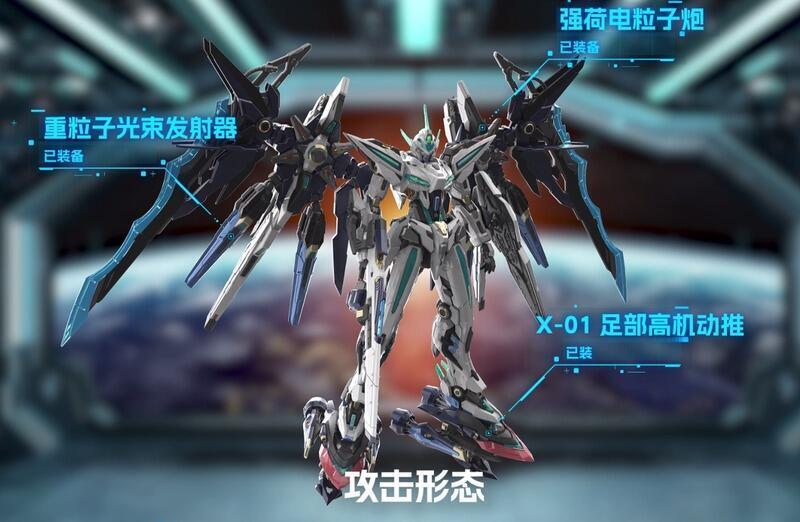 MNP-CR01 Blazing Stars - HuanChi Model Kit