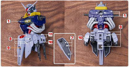 (TAS Studio) Metal Etching Parts for MG Providence Gundam (Non-Adhesive)