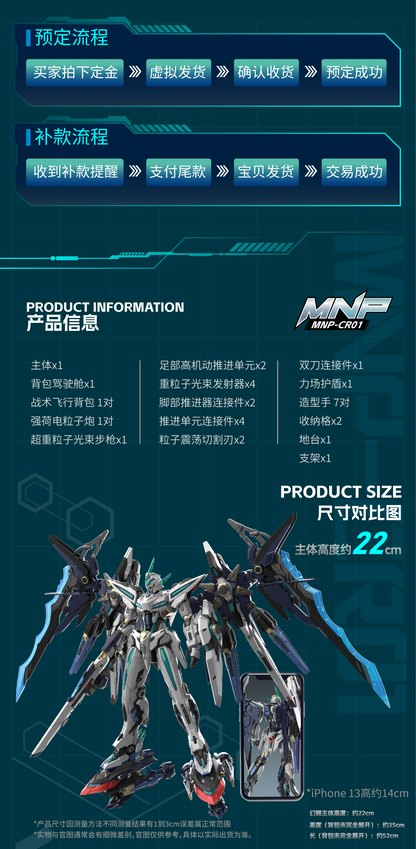 MNP-CR01 Blazing Stars - HuanChi Model Kit