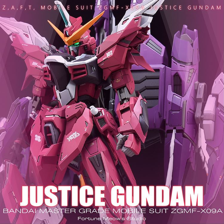 Fortune Meow’s 1/100 Justice Gundam Conversion Kit