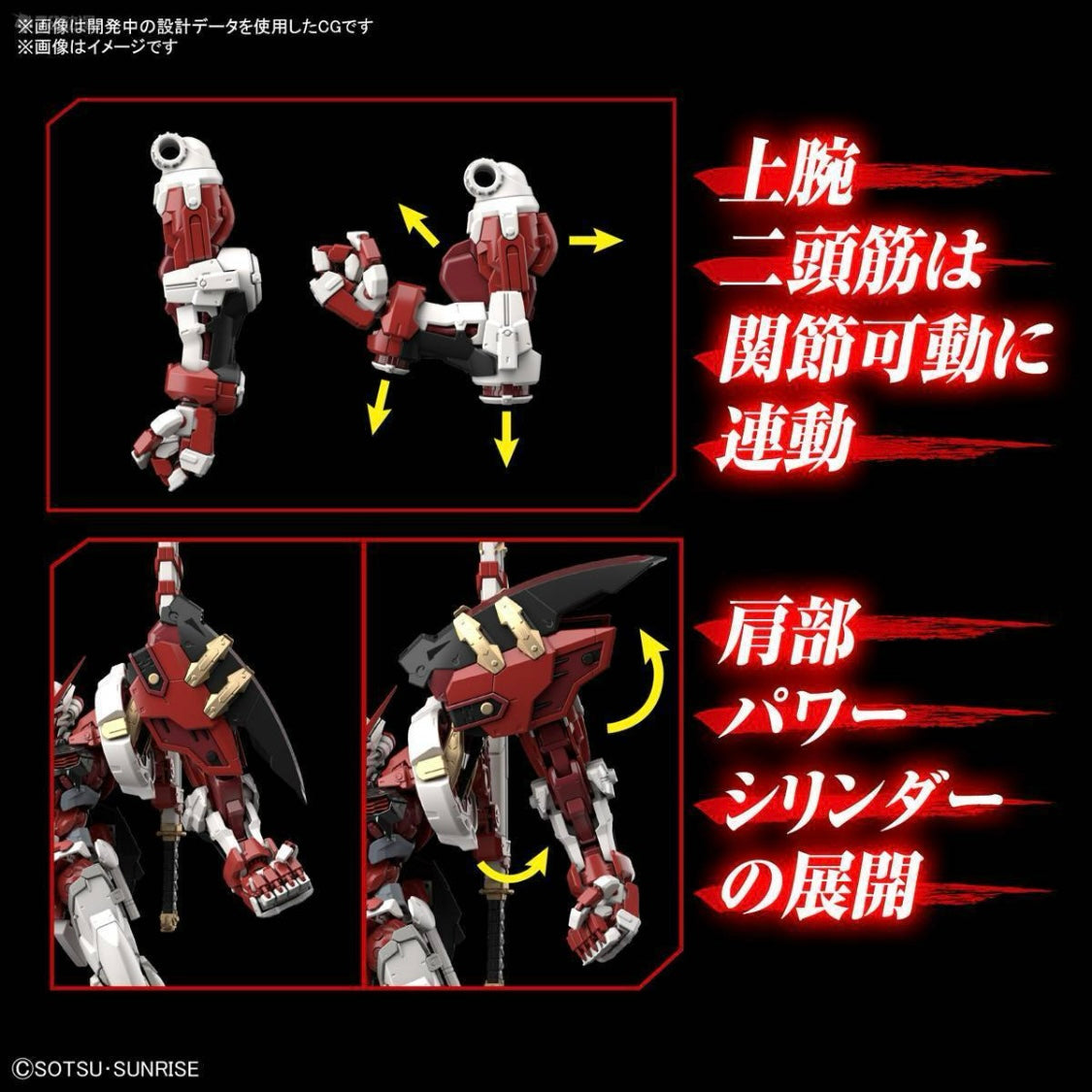 HiRM Gundam Astray Red Frame Powered Red 1/100 High-Resolution Model